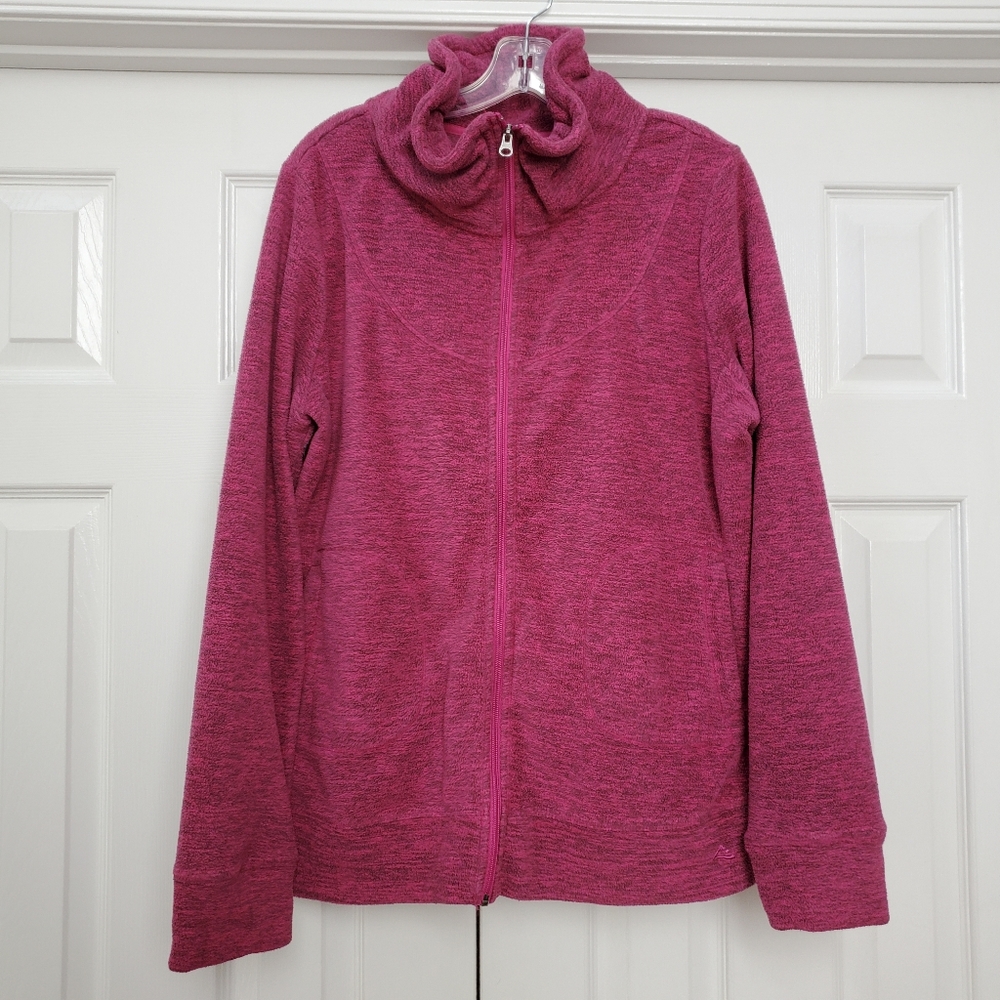 Alpine Design Pink Purple Fleece Jacket XL